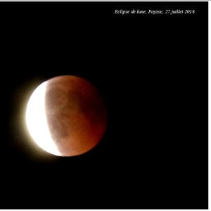 Eclipse de lune Payzac 27 07 18 Pierre Thibaud.