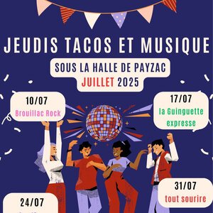 jeudis tacos et musique